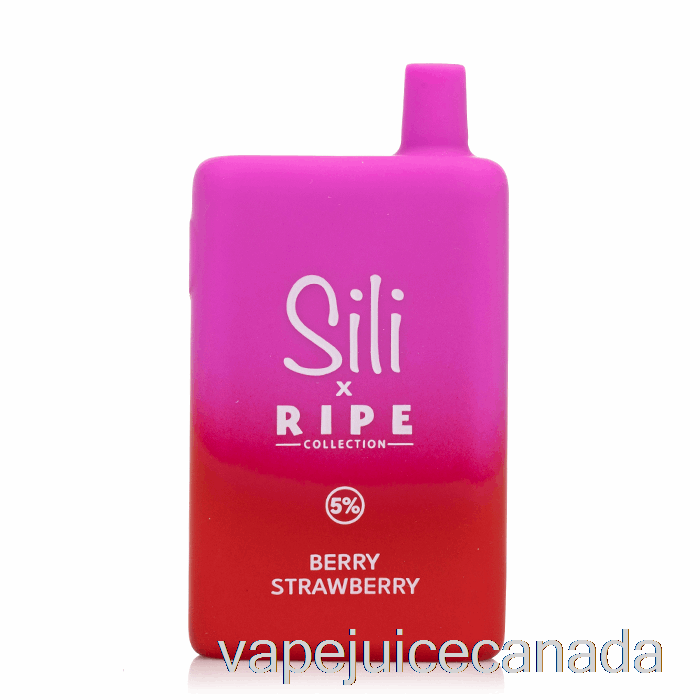 Vape Disposable Canada Sili Ripe 6000 Disposable Berry Strawberry